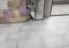 Stair & floor tiles 